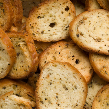 Everything Bagel Chips close up